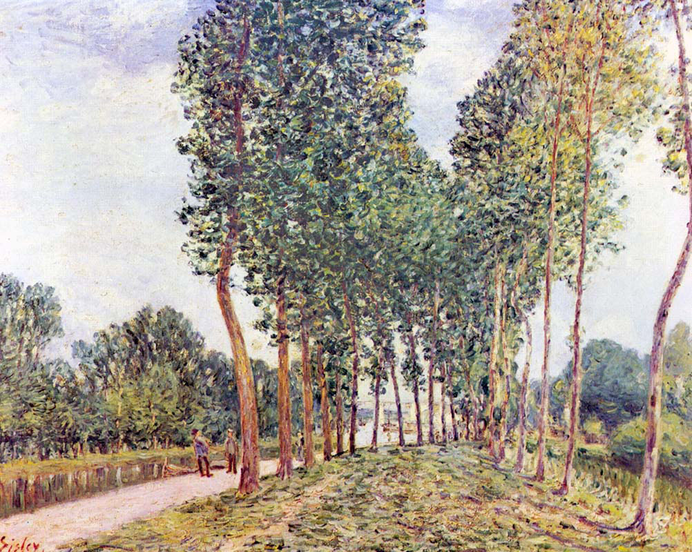 Bank of the Loing at Moret